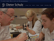 Tablet Screenshot of dieter-schulz.com